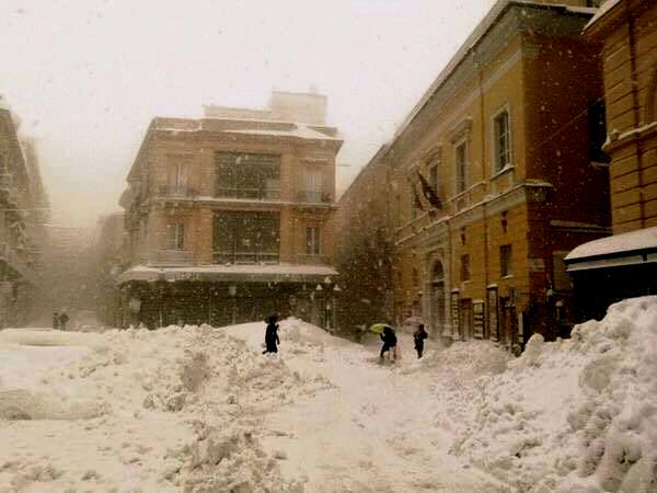 Neve a Chieti - foto Mo Li Vid