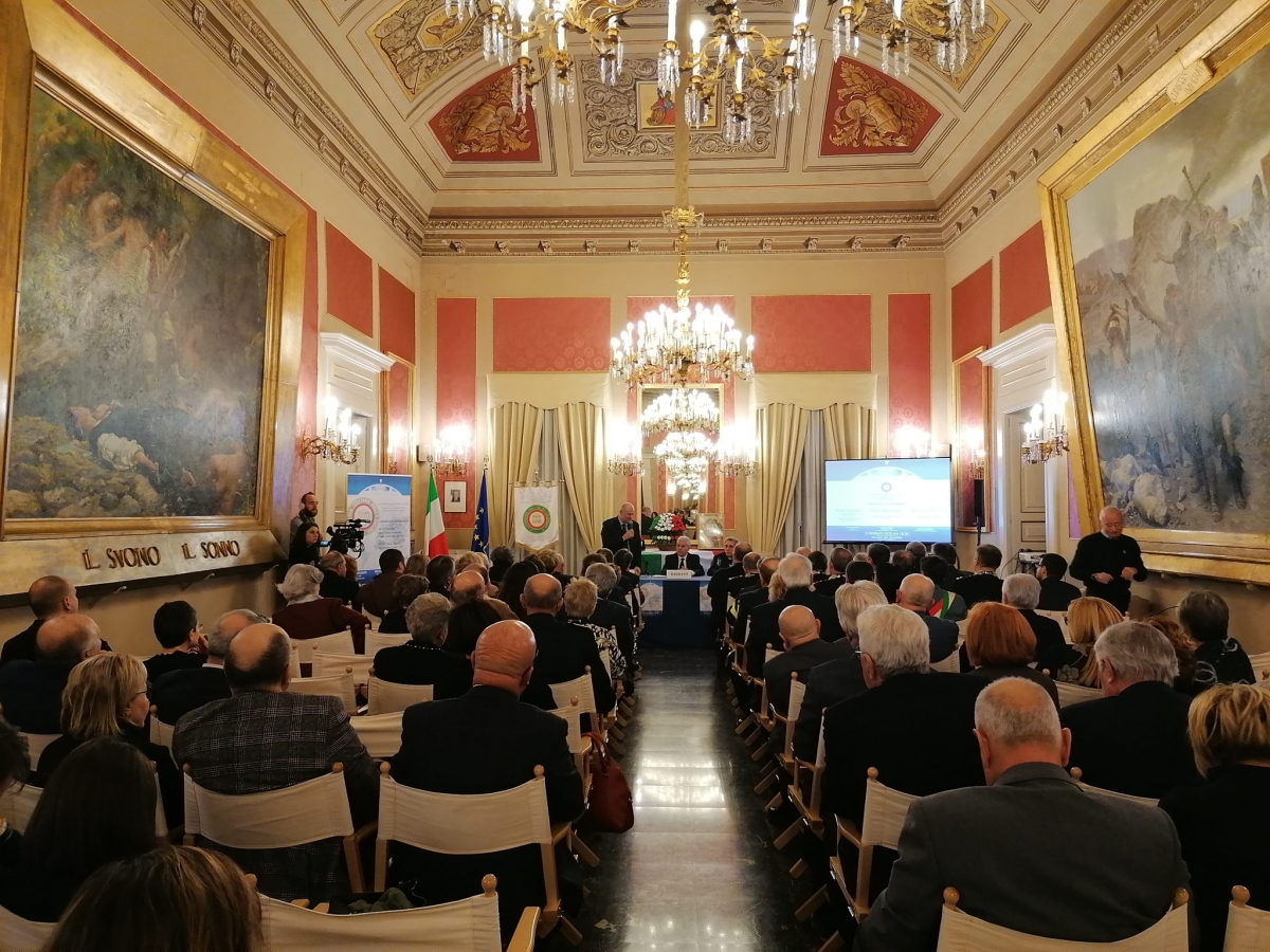 Un incontro dell'Accademia prima della pandemia